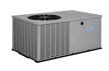 Performance® 14 Packaged Narrow Lot Heat Pump PHJ4 - grey rectangle with air vents on the side