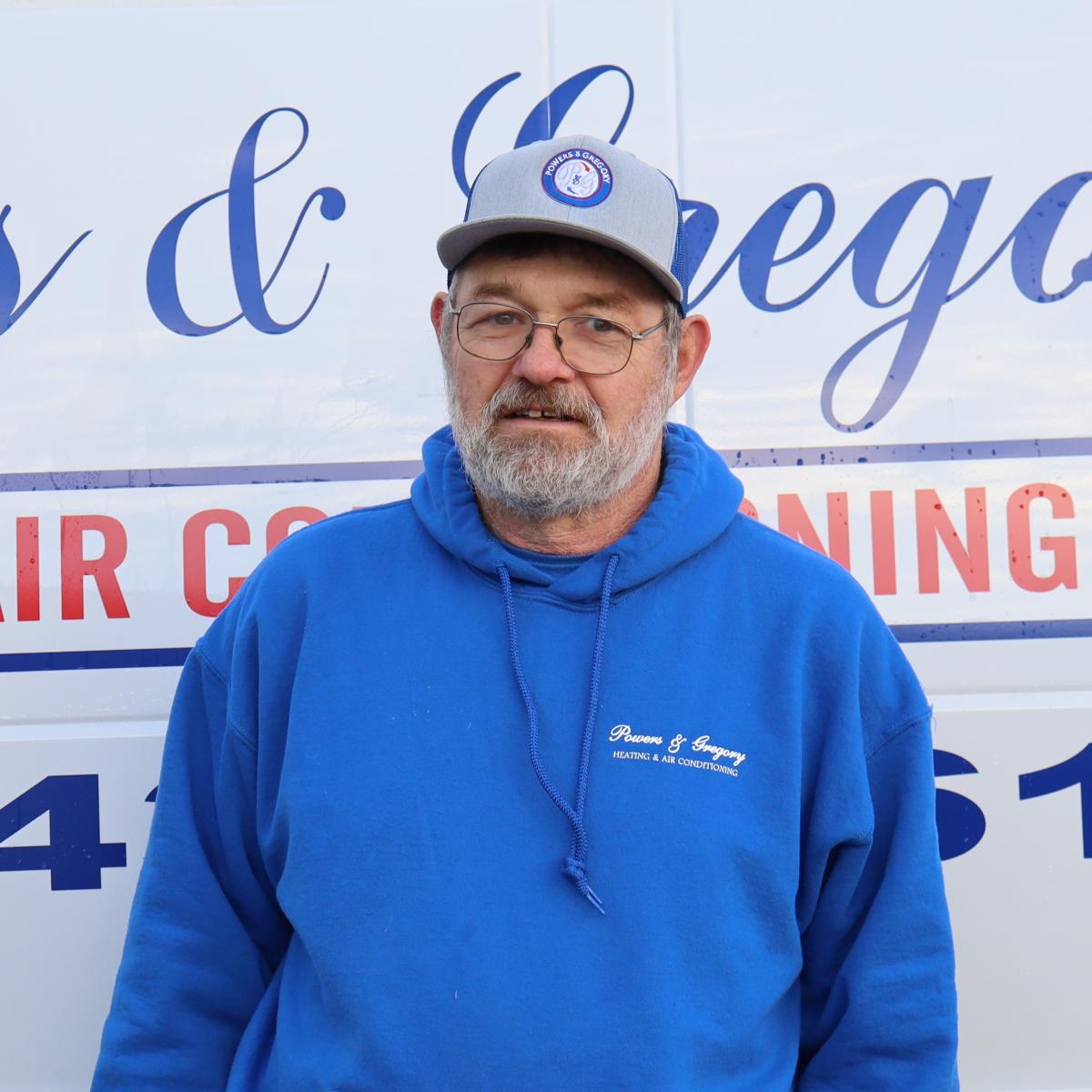 powers and gregory air conditioning technician Greg McClain