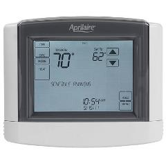 Model 8600 Thermostat - white and grey border around the touchscreen